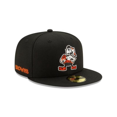 Sapca New Era Cleveland Browns NFL Official NFL Draft 59FIFTY Fitted - Negrii